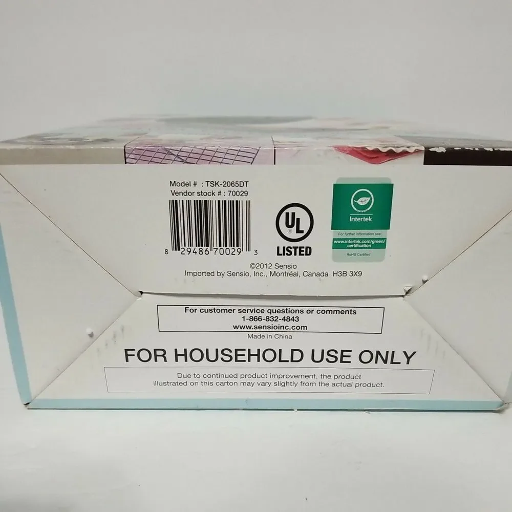 Sensio HOMEMADE ELECTRIC MINI‎ DONUT MAKER MAKER - NEW IN BOX